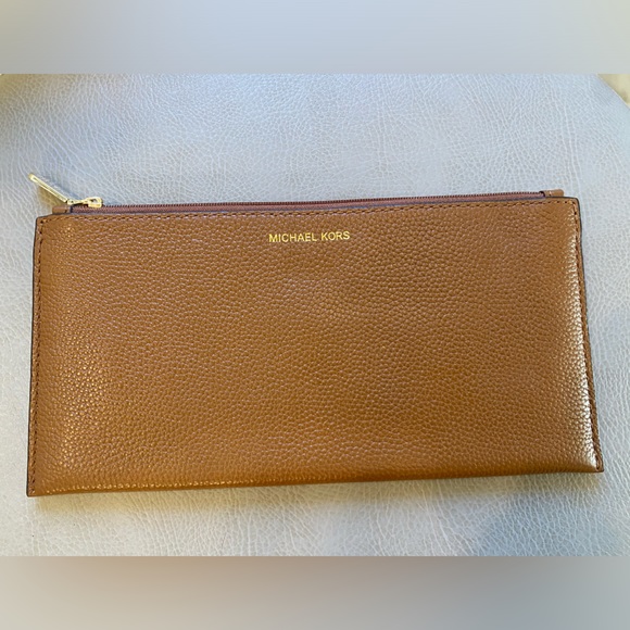 MICHAEL Michael Kors Handbags - Michael Kors Clutch Wallet Brown